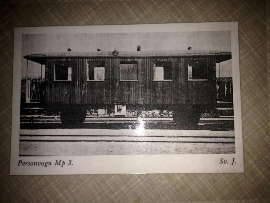 Apartmán Fjordhytten. Rebuild Train Wagon From 1937. Odense Exteriér fotografie