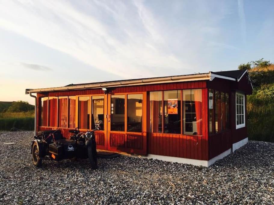 Apartmán Fjordhytten. Rebuild Train Wagon From 1937. Odense Exteriér fotografie